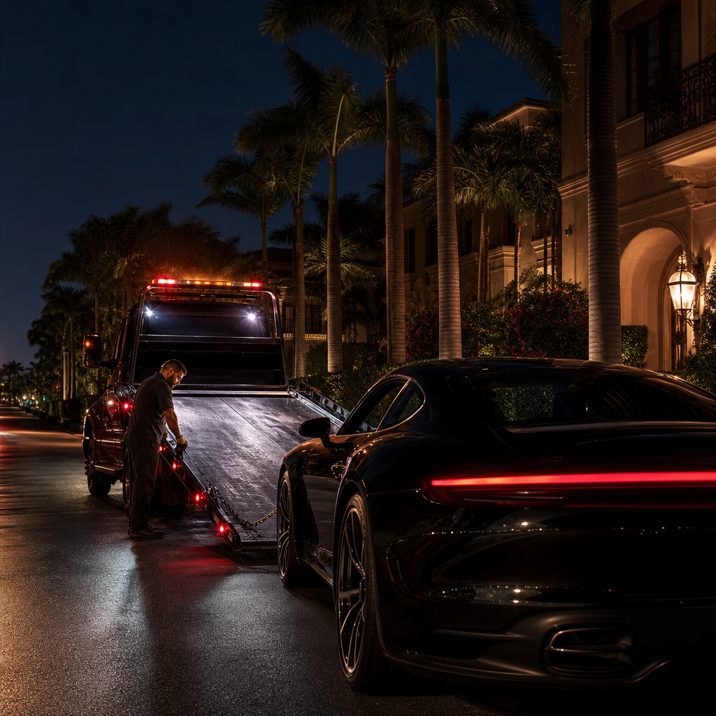 24-hour towing West Palm Beach — emergency towing image in West Palm Beach